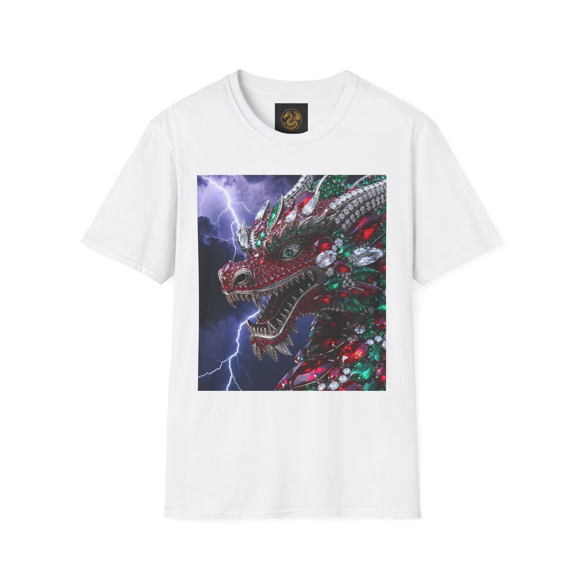 Electric Dragon Graphic T-Shirt