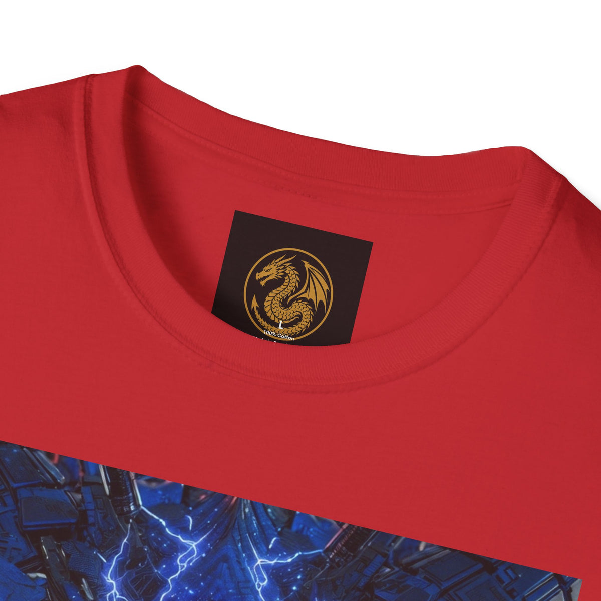 #1 Selling Dragon Nebula T-Shirt — Cosmic Blue Dragon Graphic Tee