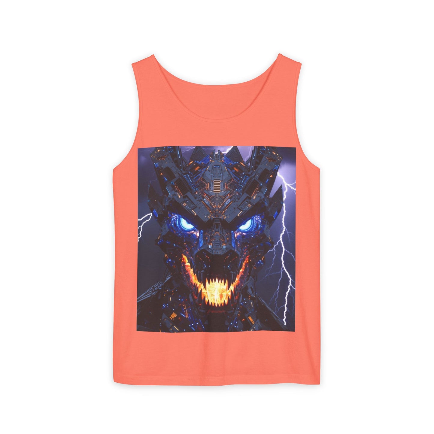 Dragon Storm Tank Top – Fierce Lightning Dragon Graphic Tank
