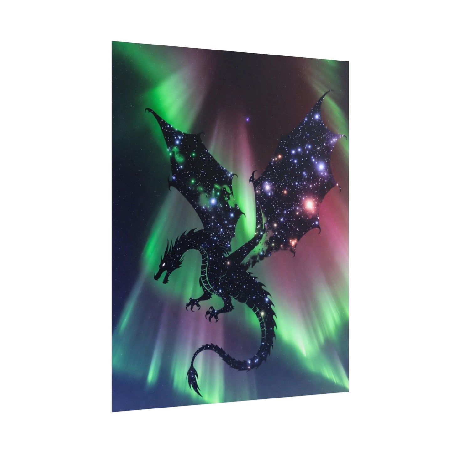 Dragon Aurora Poster