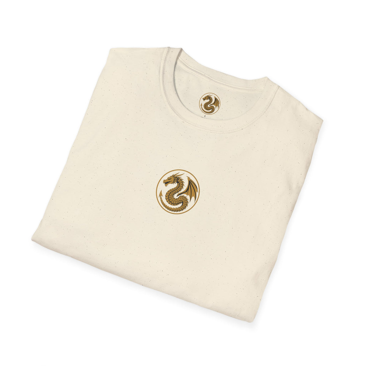 Golden Serpent Symbol T-Shirt