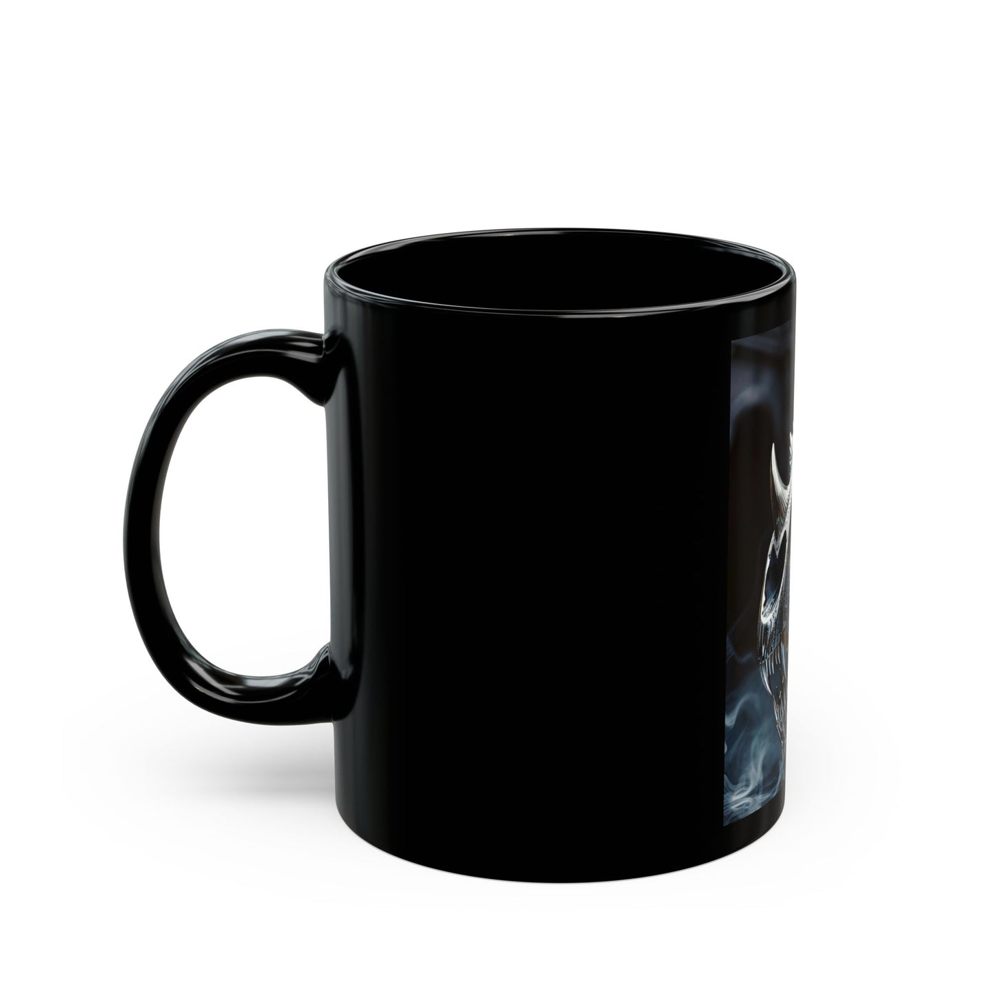 Dragon Design Black Mug - 11oz & 15oz