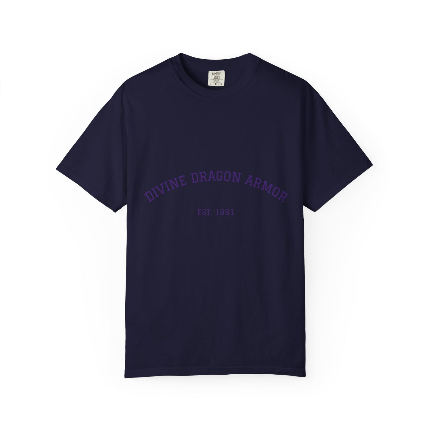 A Divine Dragon Armor Tee — Vintage 'Est. 1991' Graphic T-Shirt