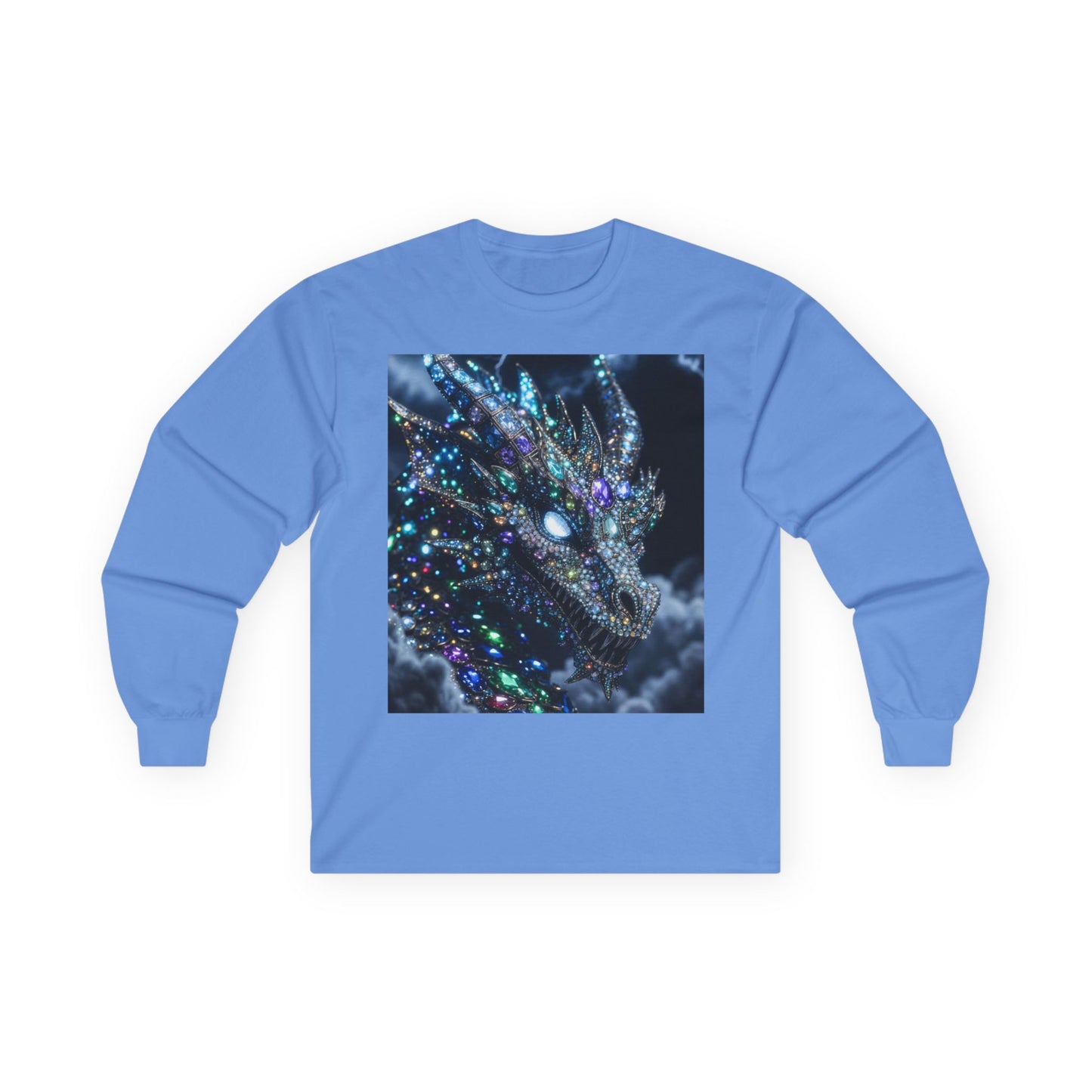 Mystic Crystal Dragon Long Sleeve Tee