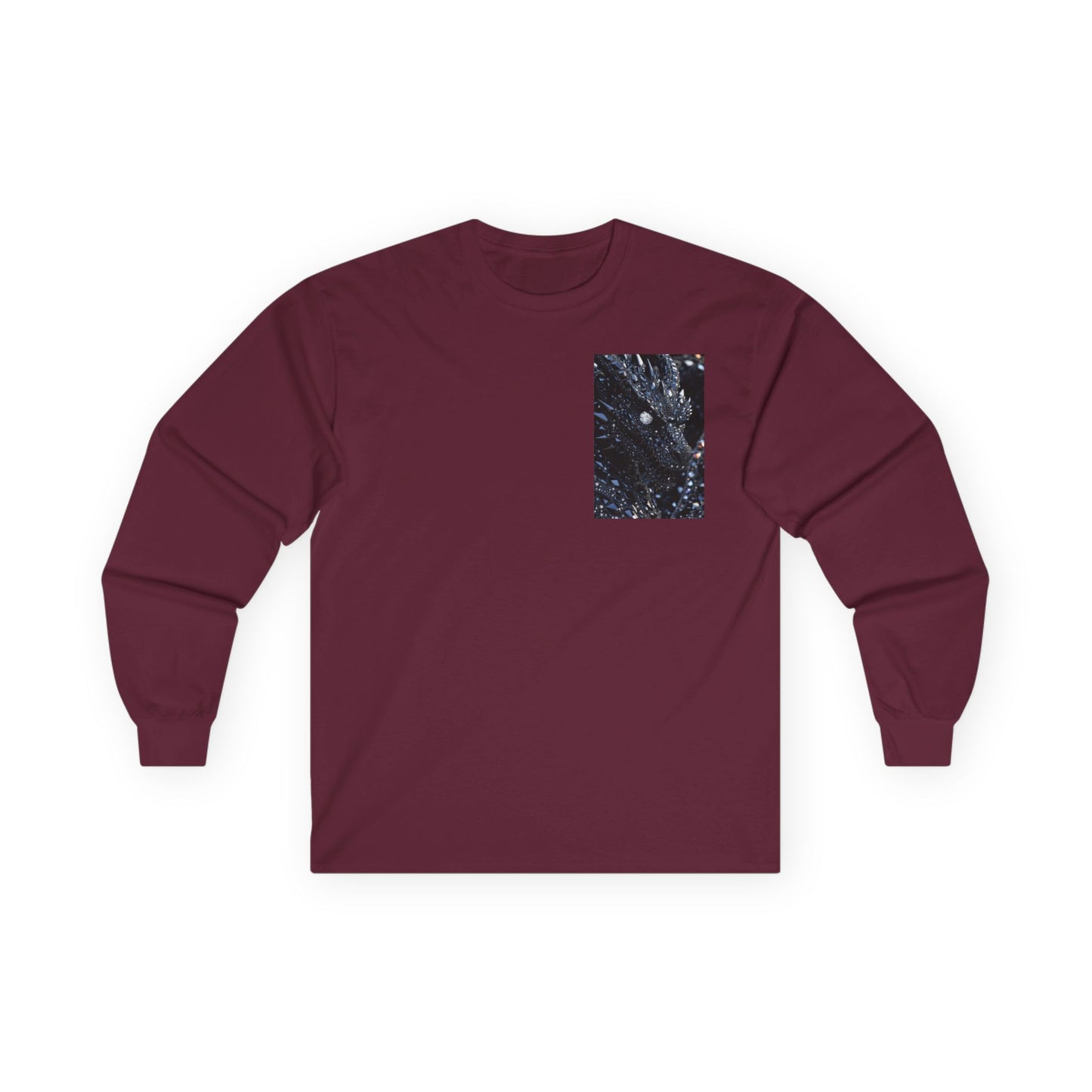 Galaxy Pocket Long Sleeve Tee — Starry Night Chest Print