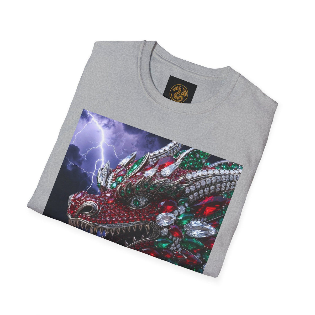 Electric Dragon Graphic T-Shirt
