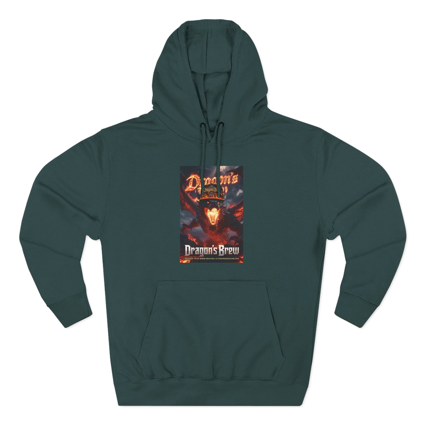 Dragons Brew Three-Panel Fleece Hoodie