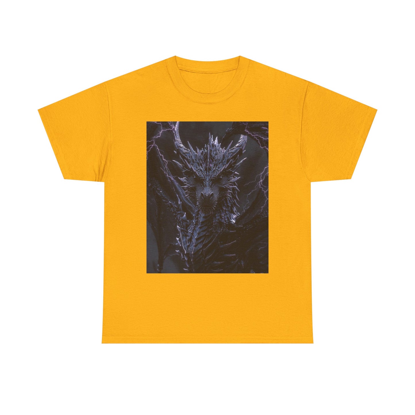 Dark Dragon Tee — Dark Fantasy Gothic Dragon Graphic Shirt
