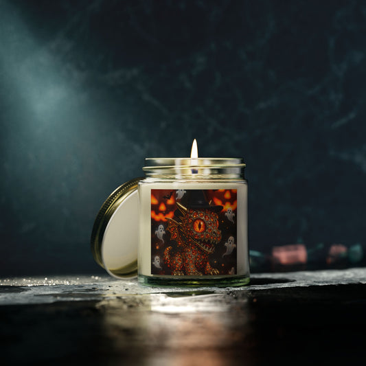 Halloween Dragon Scented Candles - Coconut Apricot Wax, Decorative Gifts, Home Fragrance, Fall Decor, Spooky Candle
