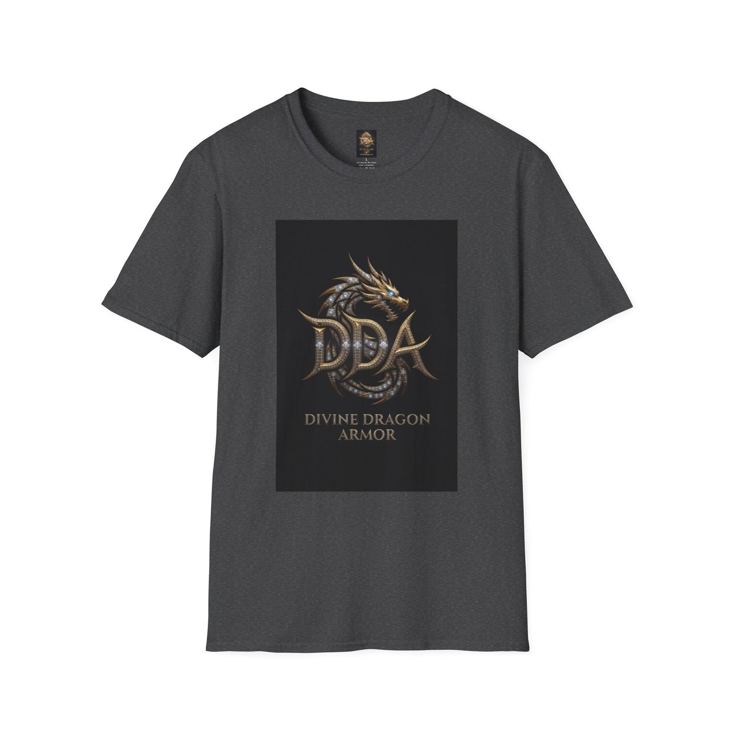 A Dragon Crest T-Shirt — Divine Dragon Armor Logo Tee