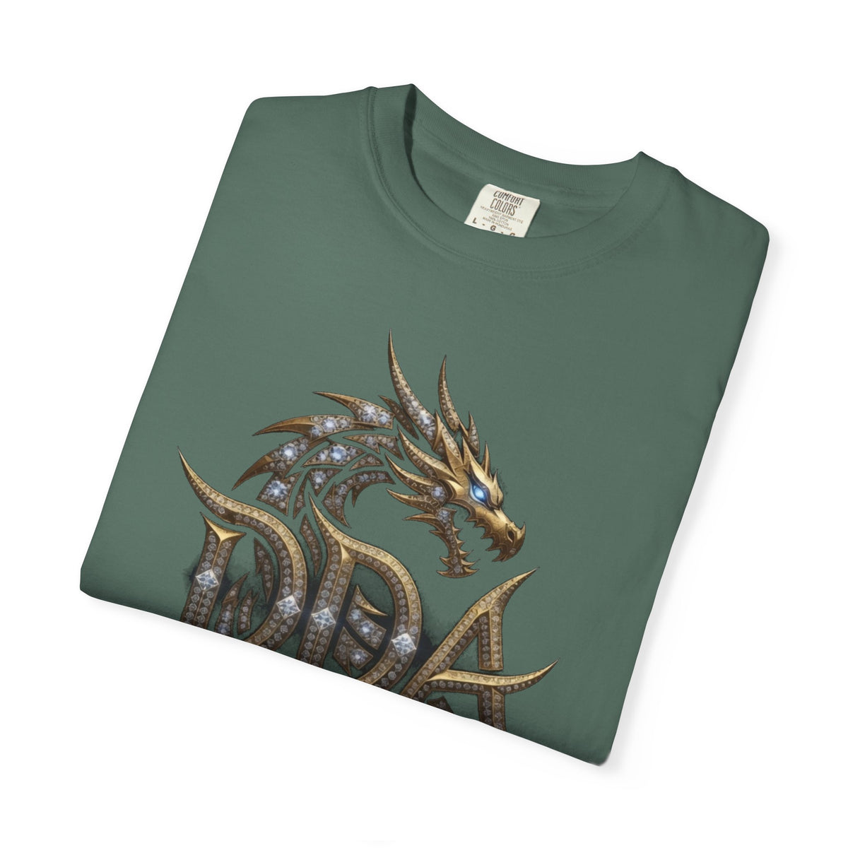 A DIVINE DRAGON ARMOR MEN OR WOMANS Garment-Dyed T-shirt