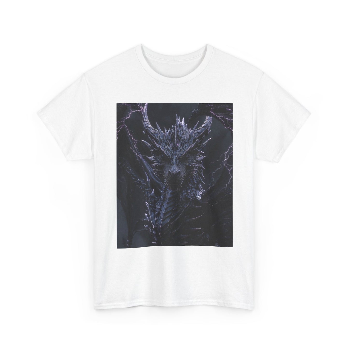 Dark Dragon Tee — Dark Fantasy Gothic Dragon Graphic Shirt