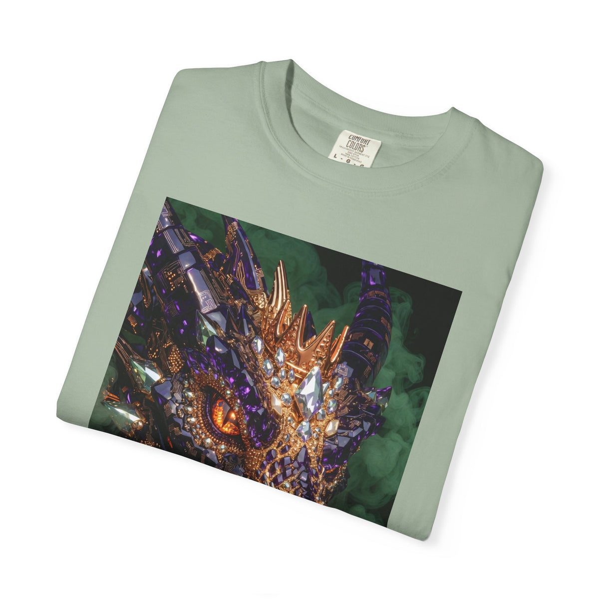 A Dragon Pocket Graphic T‑Shirt — Fiery Fantasy Chest Print