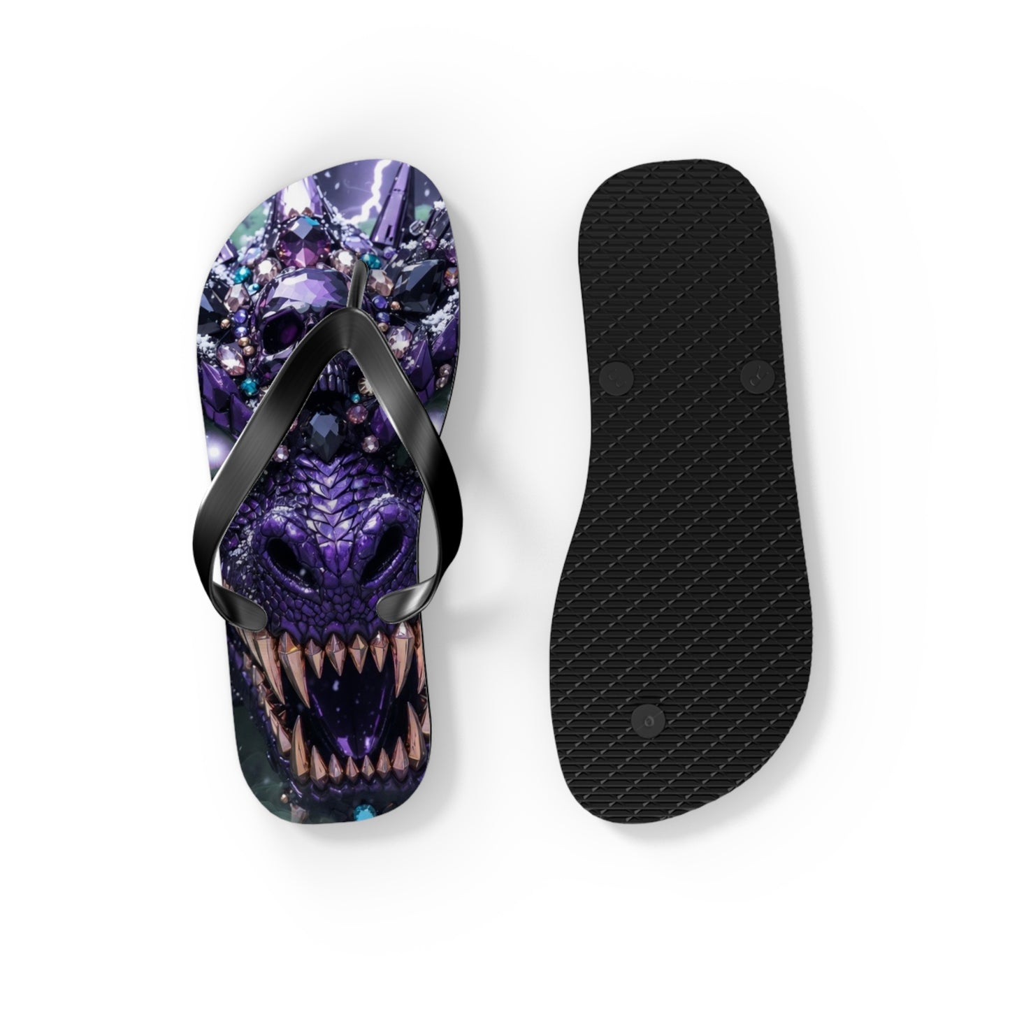 A Dragon Kings Flip Flops — Beach Sandals