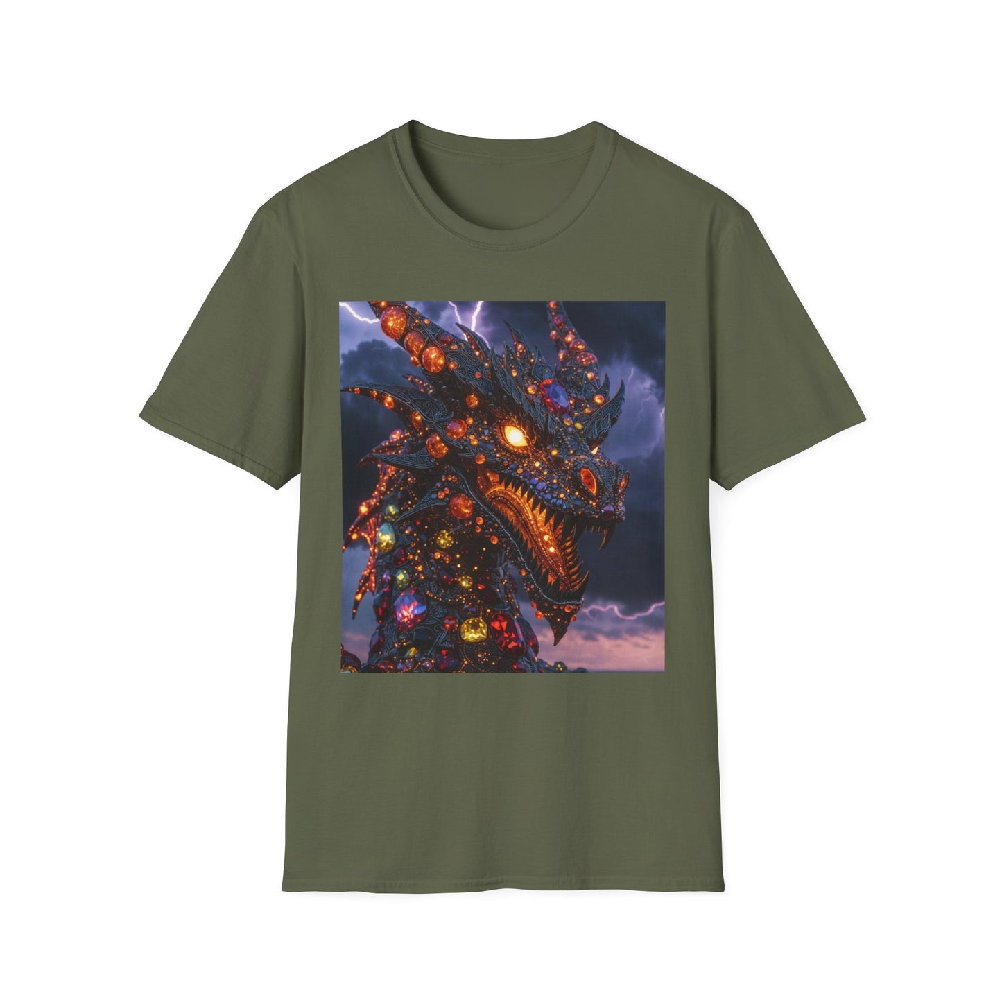 Dragon Nebula T-Shirt — Cosmic Fantasy Art Tee