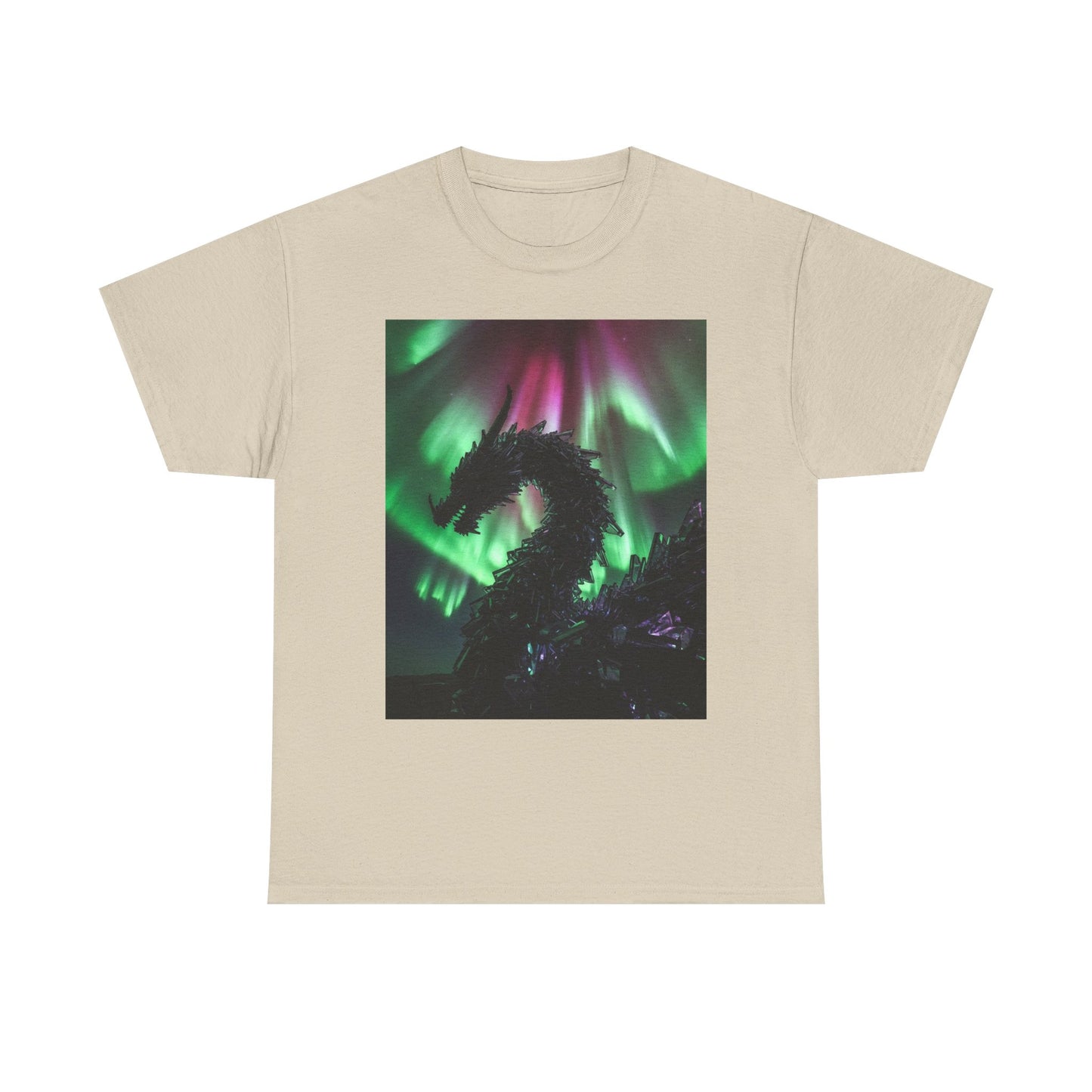 Dragon Aurora T-Shirt — Northern Lights Dragon Graphic Tee