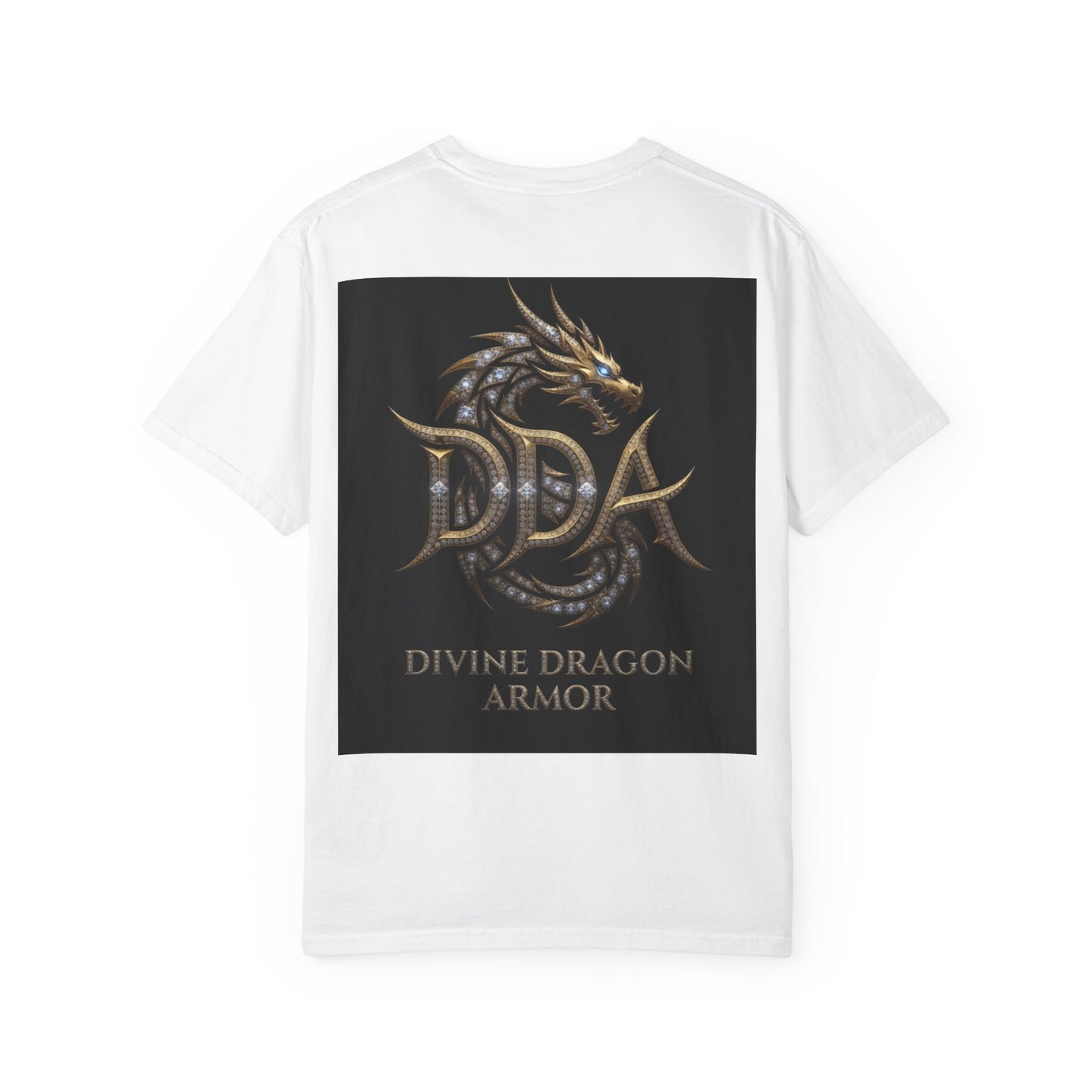 A Dragon Storm Graphic T-Shirt — Dark Fantasy Chest Print
