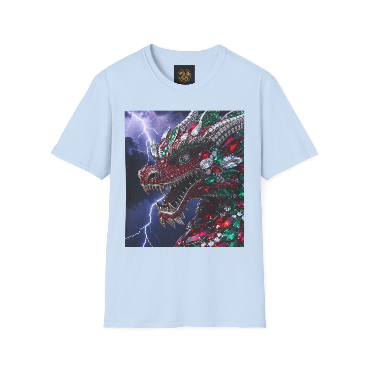 Electric Dragon Graphic T-Shirt