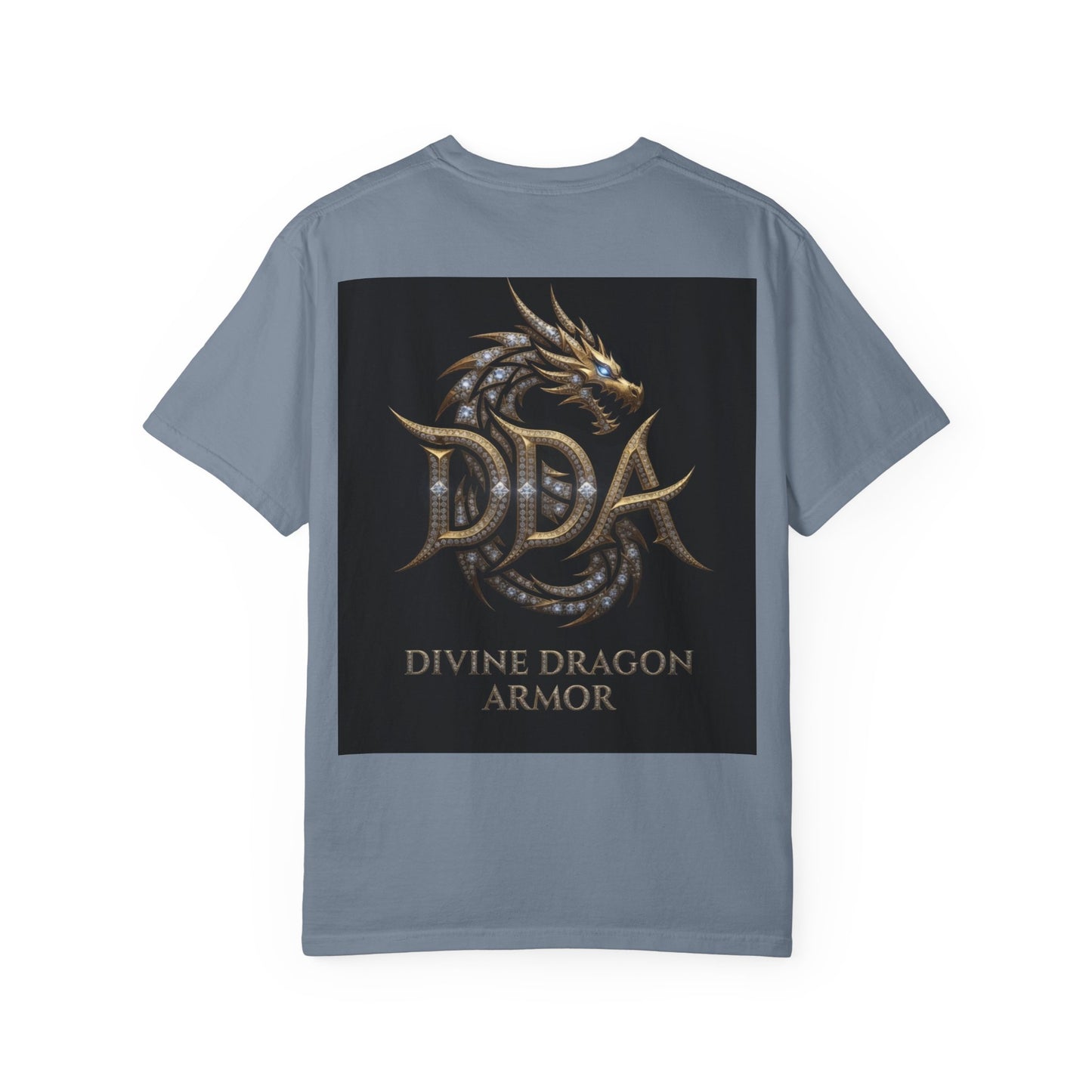 A Dragon Storm Graphic T-Shirt — Dark Fantasy Chest Print