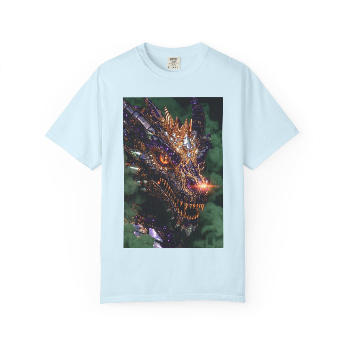 A Dragon Pocket Graphic T‑Shirt — Fiery Fantasy Chest Print