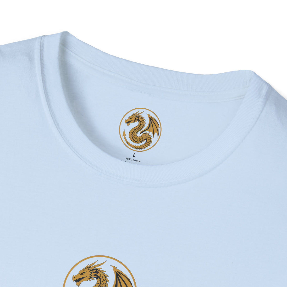 Golden Serpent Symbol T-Shirt