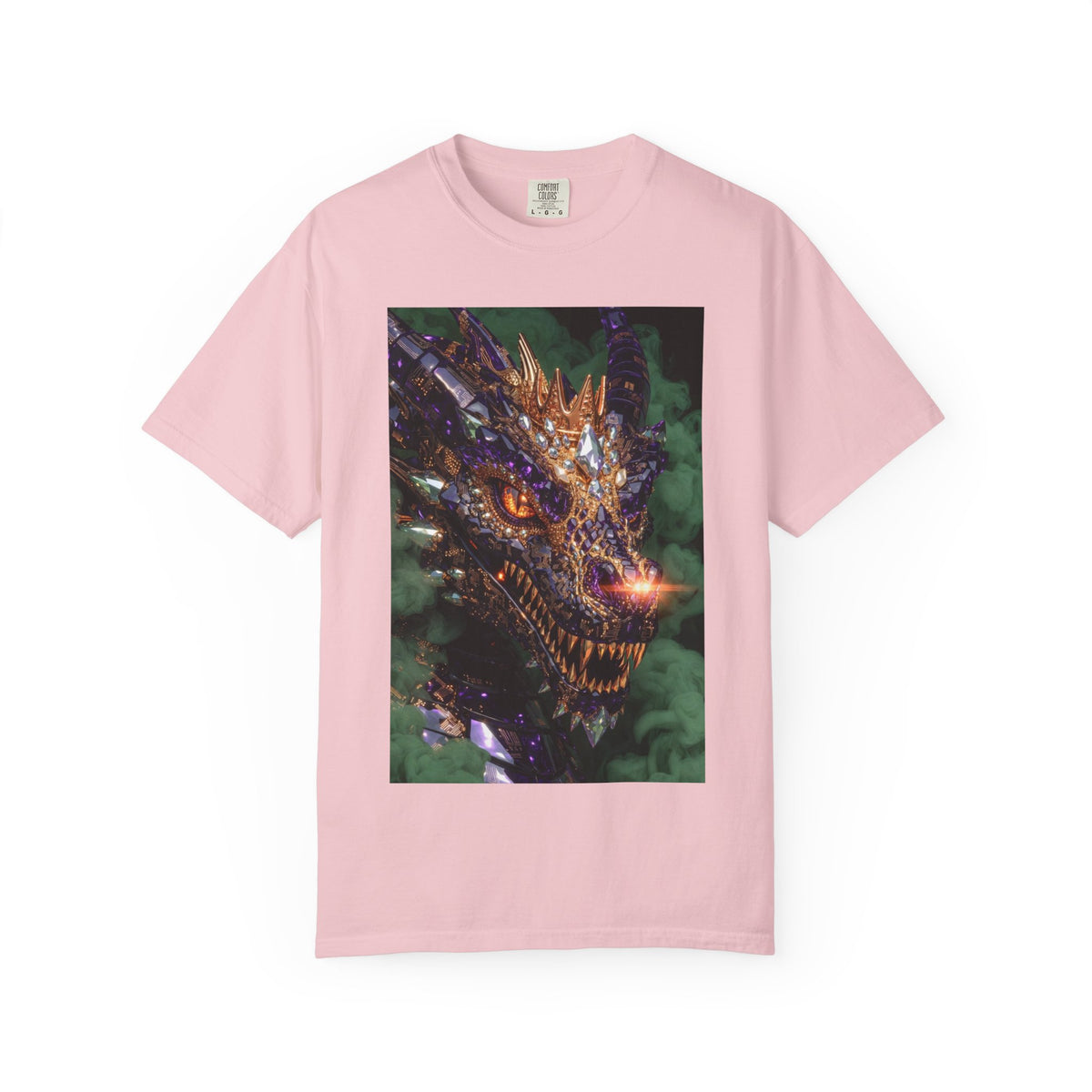 A Dragon Pocket Graphic T‑Shirt — Fiery Fantasy Chest Print