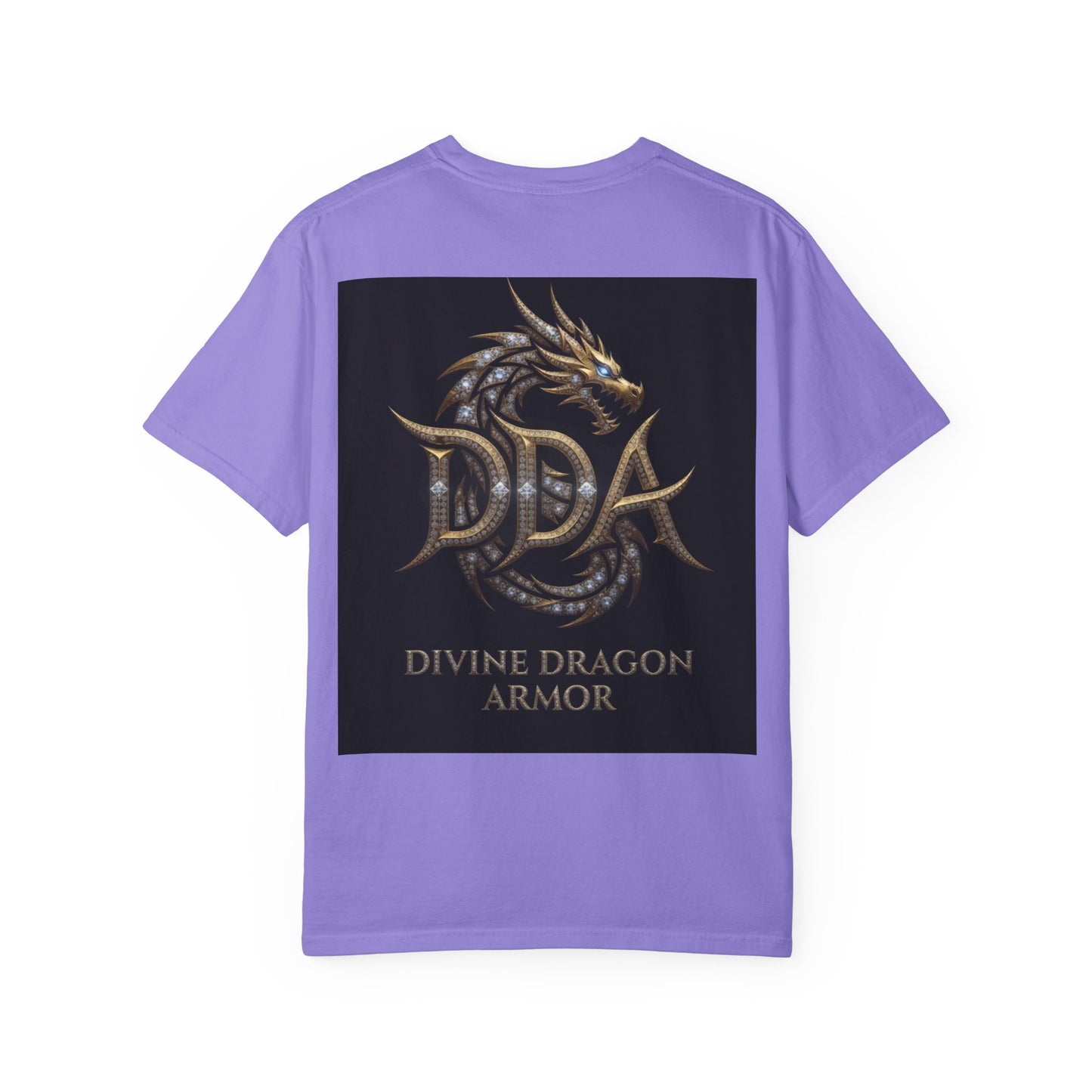 A Dragon Storm Graphic T-Shirt — Dark Fantasy Chest Print