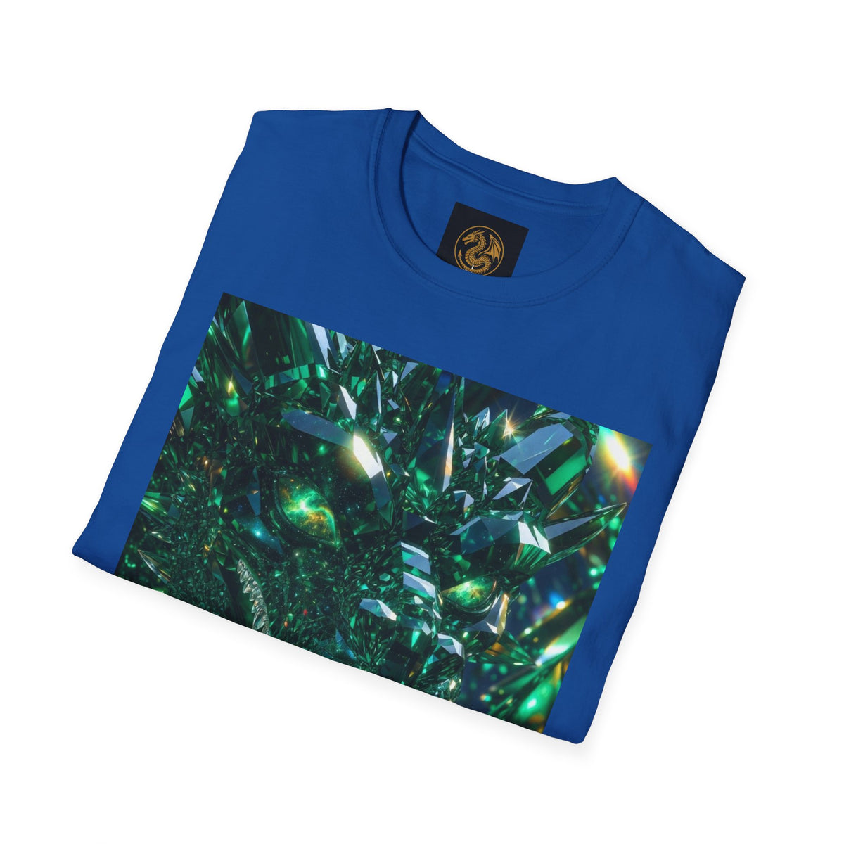 An Emerald Dragon Crystal Skull T-Shirt