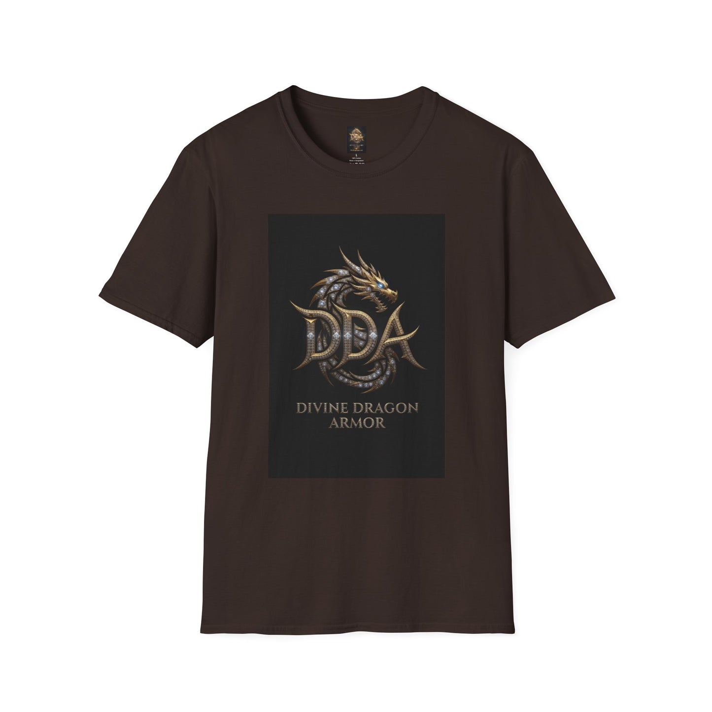 A Dragon Crest T-Shirt — Divine Dragon Armor Logo Tee