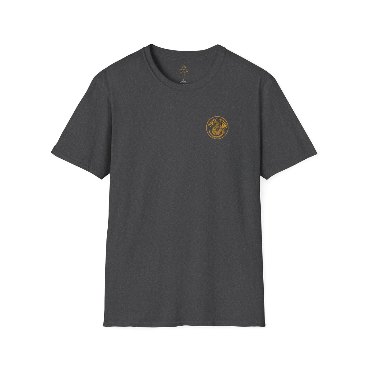 A # 1 Selling Divine Dragon Armor Pocket T-Shirt — Vintage Gold Emblem Tee