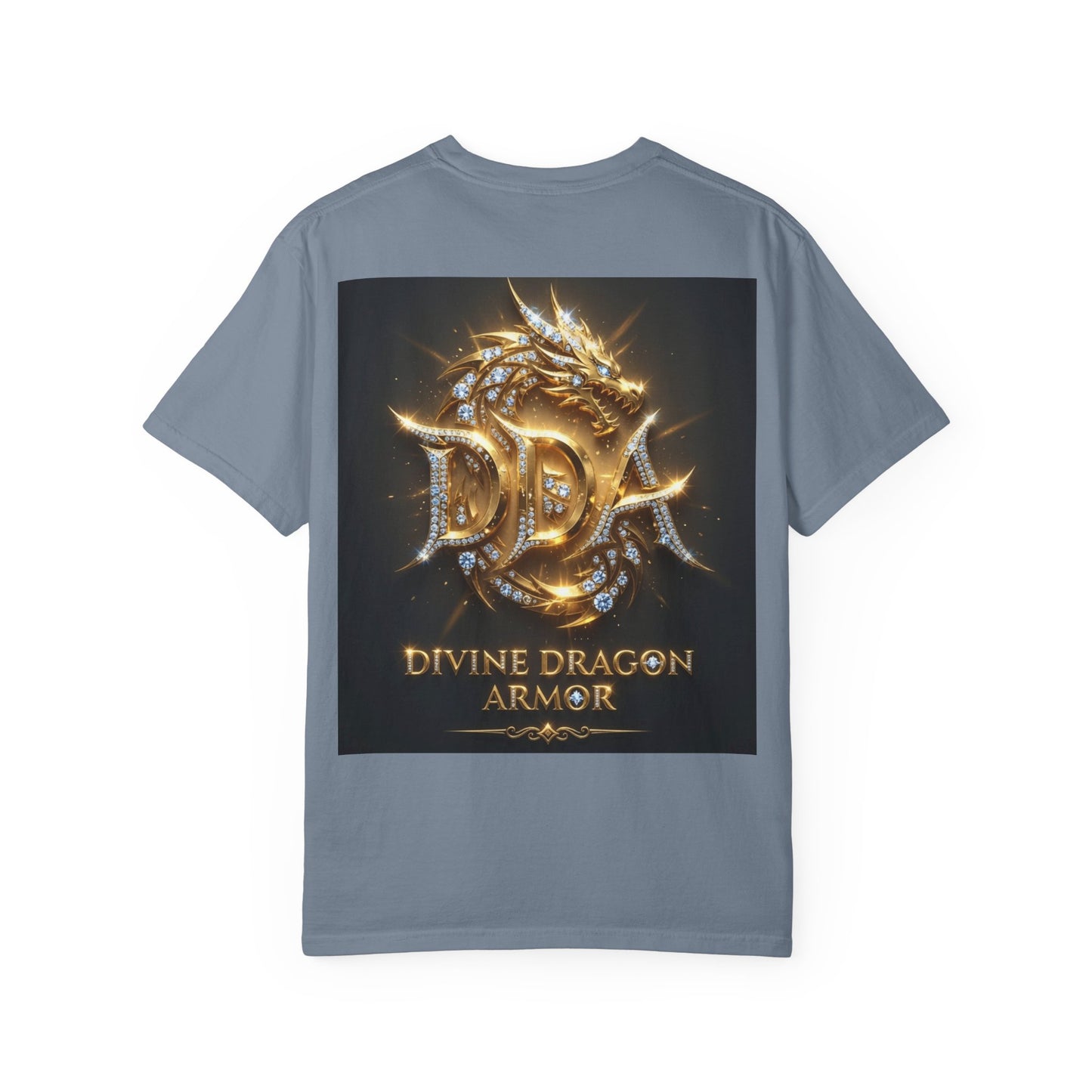 A DIVINE DRAGON ARMOR MEN OR WOMANS Garment-Dyed T-shirt