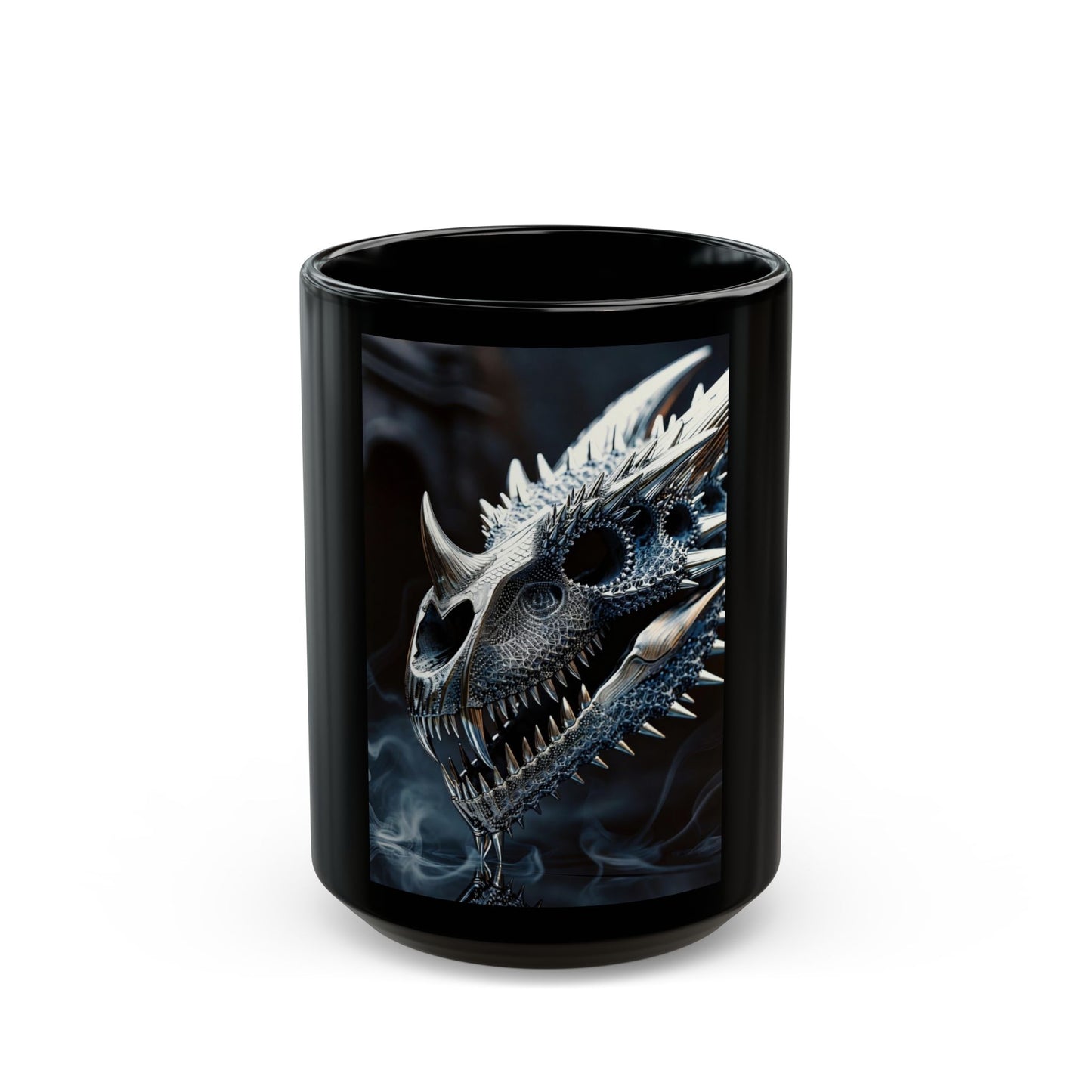 Dragon Design Black Mug - 11oz & 15oz