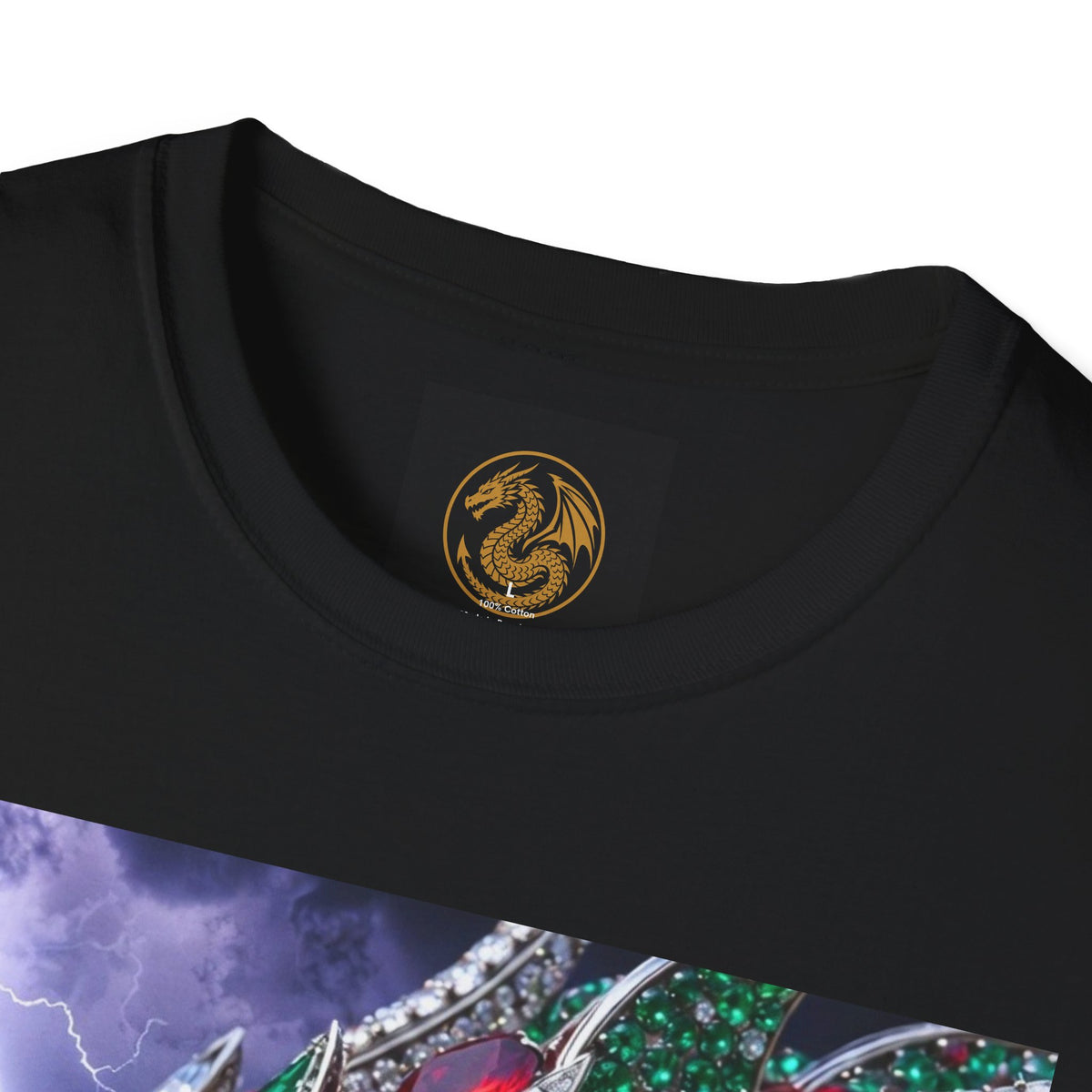 Electric Dragon Graphic T-Shirt