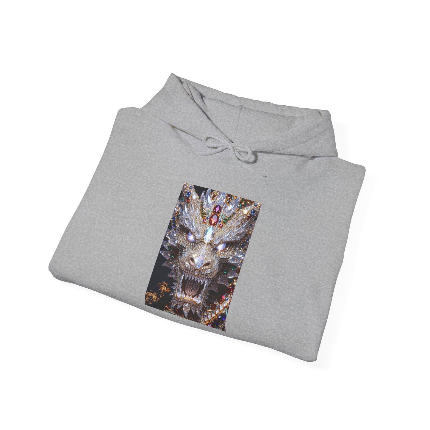 Dragon Skull Hoodie - Mystic Fantasy Graphic Pullover