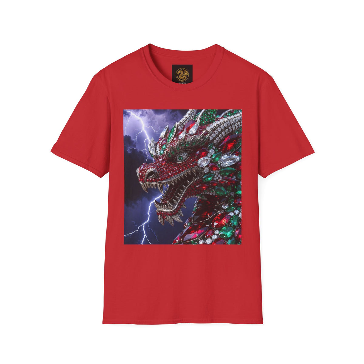 Electric Dragon Graphic T-Shirt