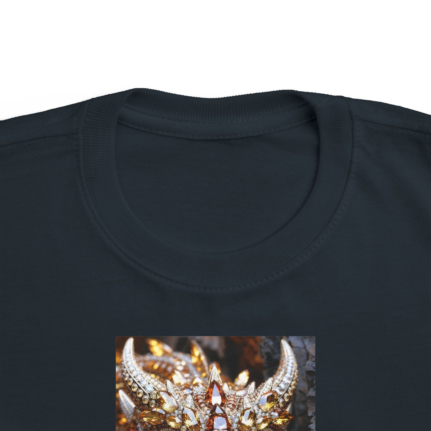 Toddler Tee — Fierce Gold Dragon Graphic Shirt