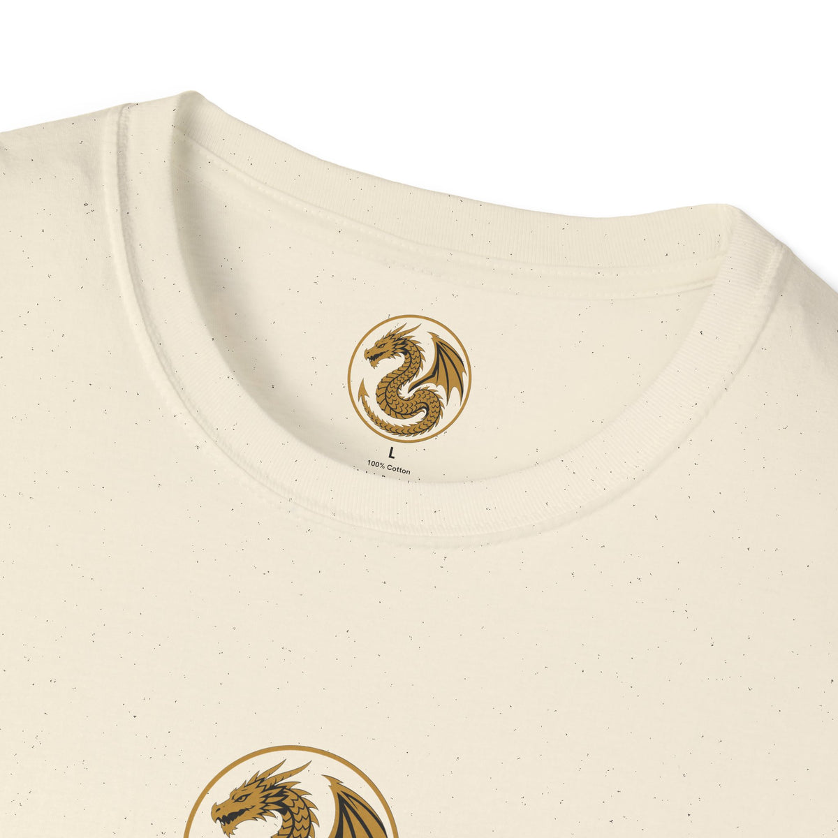 Golden Serpent Symbol T-Shirt