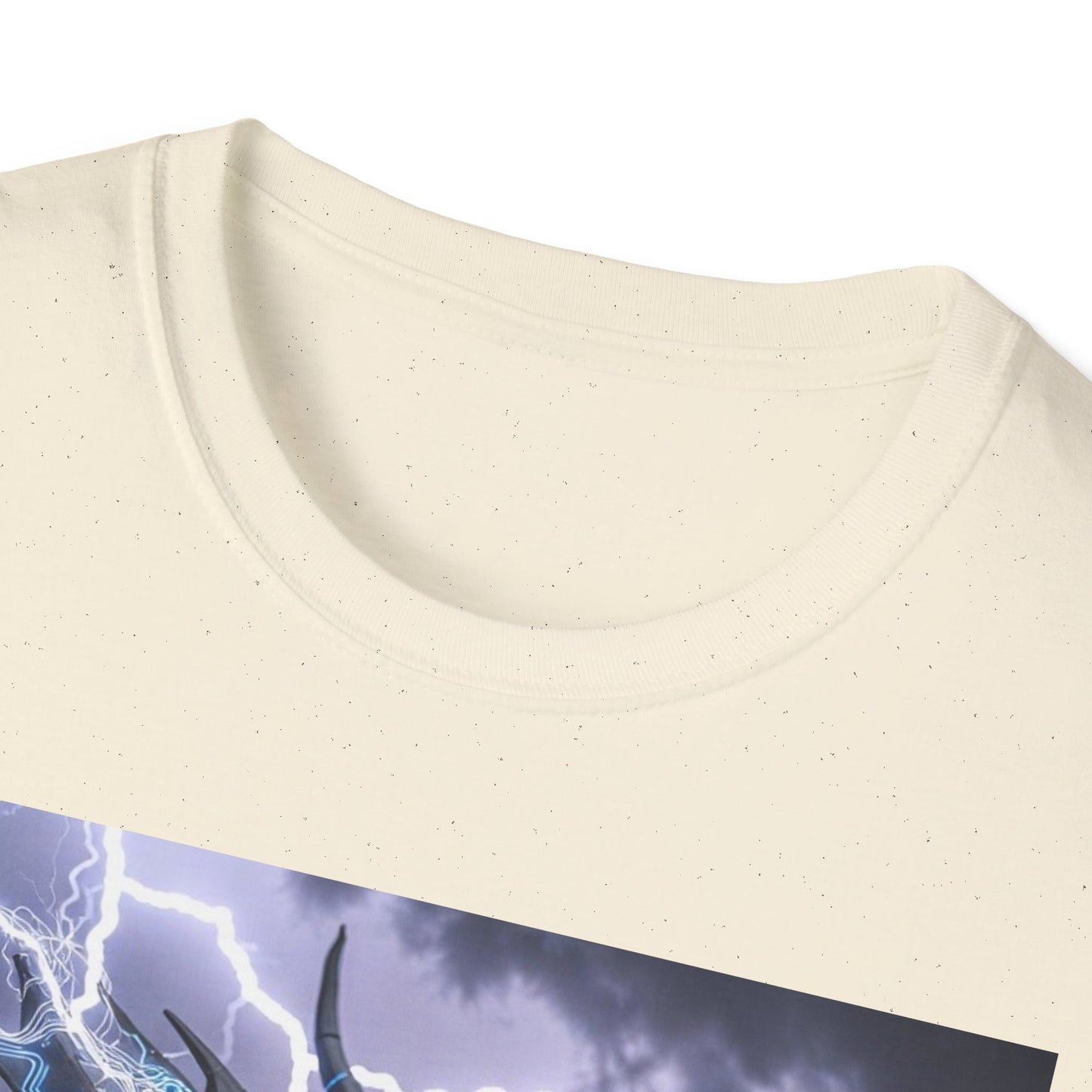 Dragon Storm T-Shirt — Electric Blue Fantasy Dragon Tee