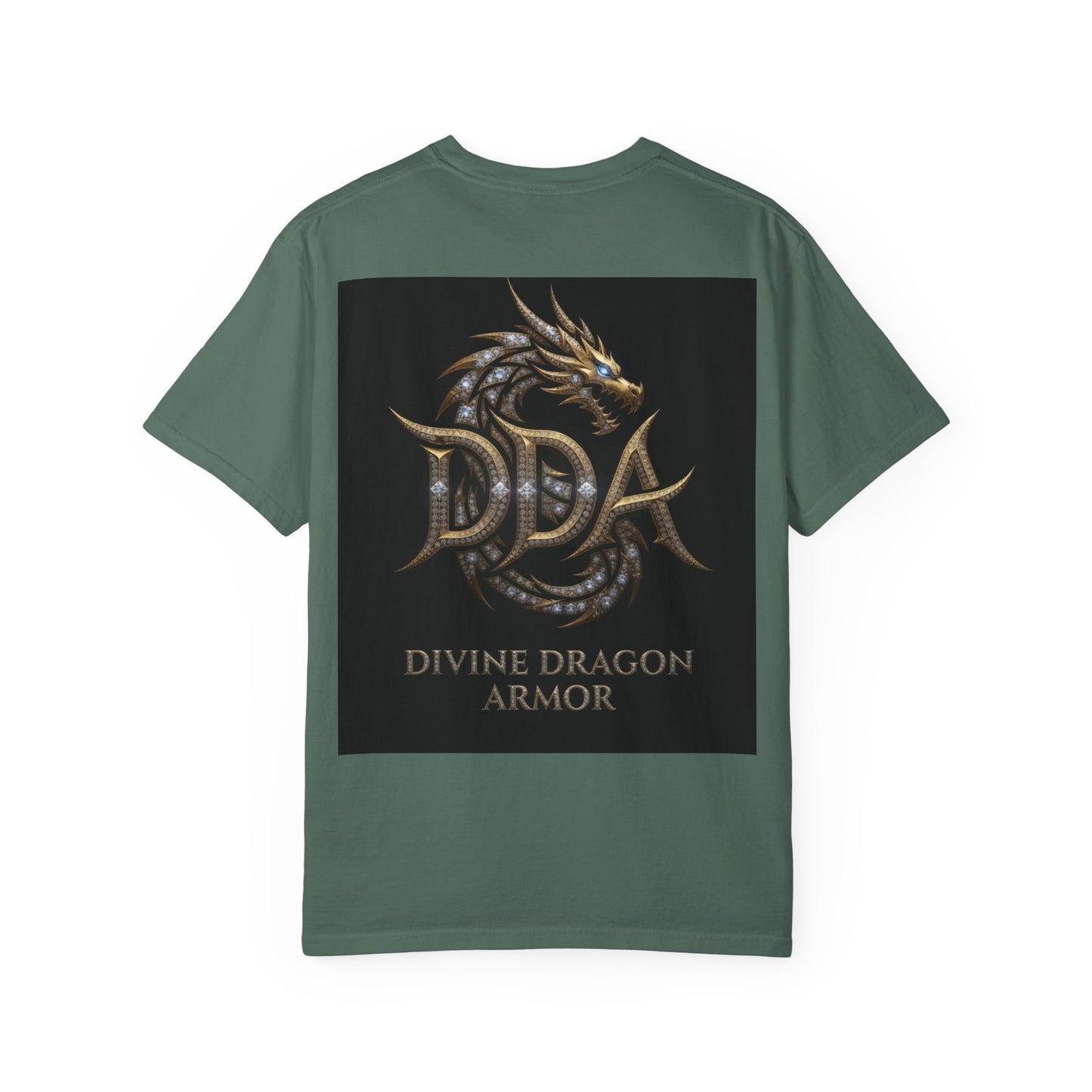 A Dragon Storm Graphic T-Shirt — Dark Fantasy Chest Print