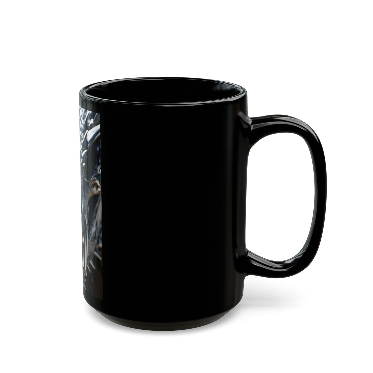 Dragon Slayer Black Mug - 11oz & 15oz Fantasy Coffee Cup