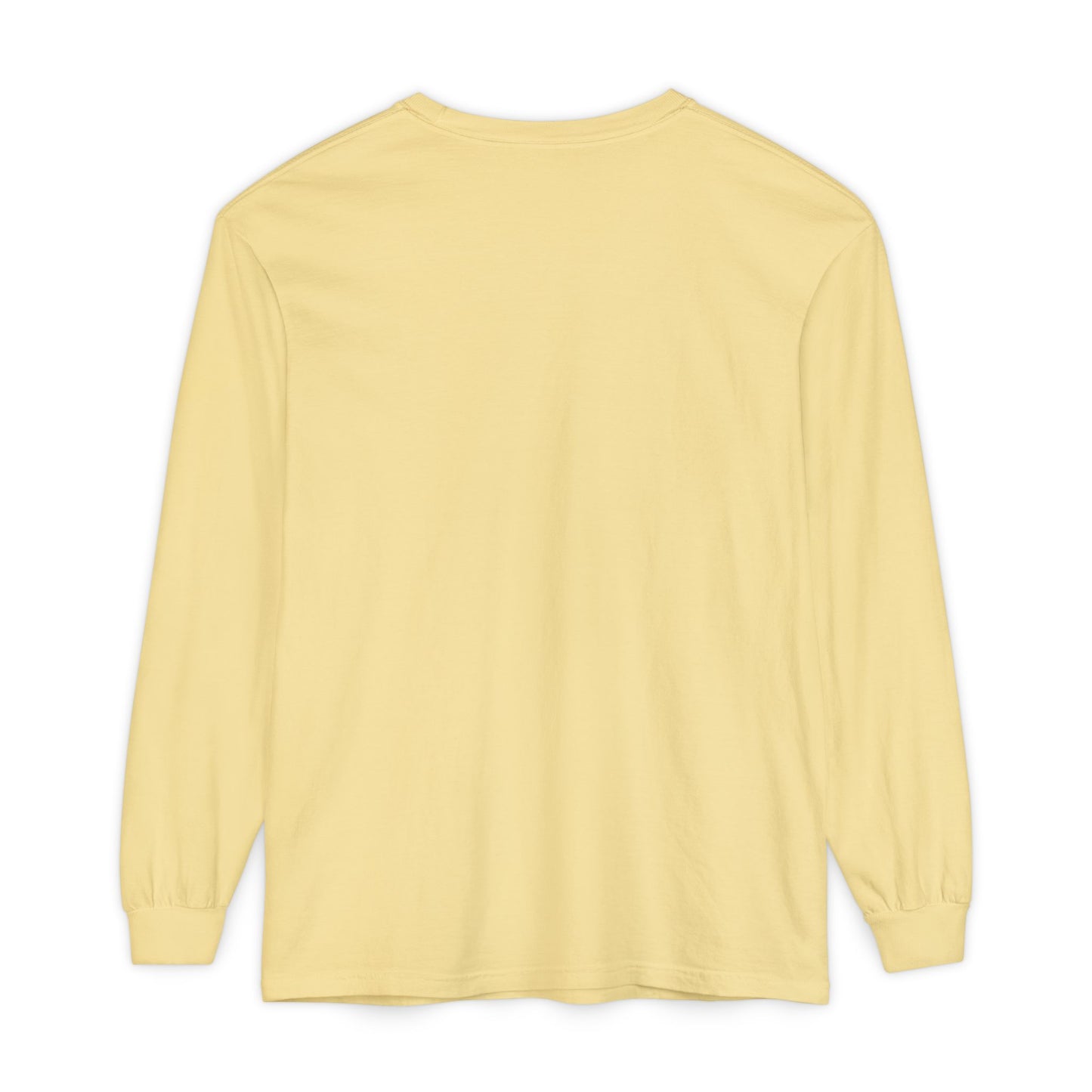 Long Sleeve T‑Shirt — Smoky Dragon Chest Print, Spooky Autumn Graphic