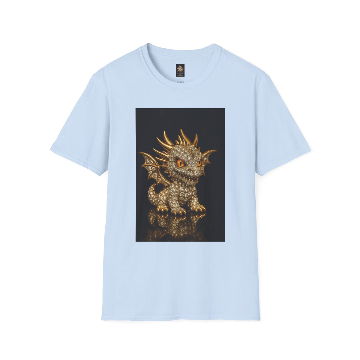 A Dragon Graphic T-Shirt, Fun Fantasy Apparel, Perfect Gift for Dragon Lovers, Casual Wear, Birthday Gift, Softstyle Tee