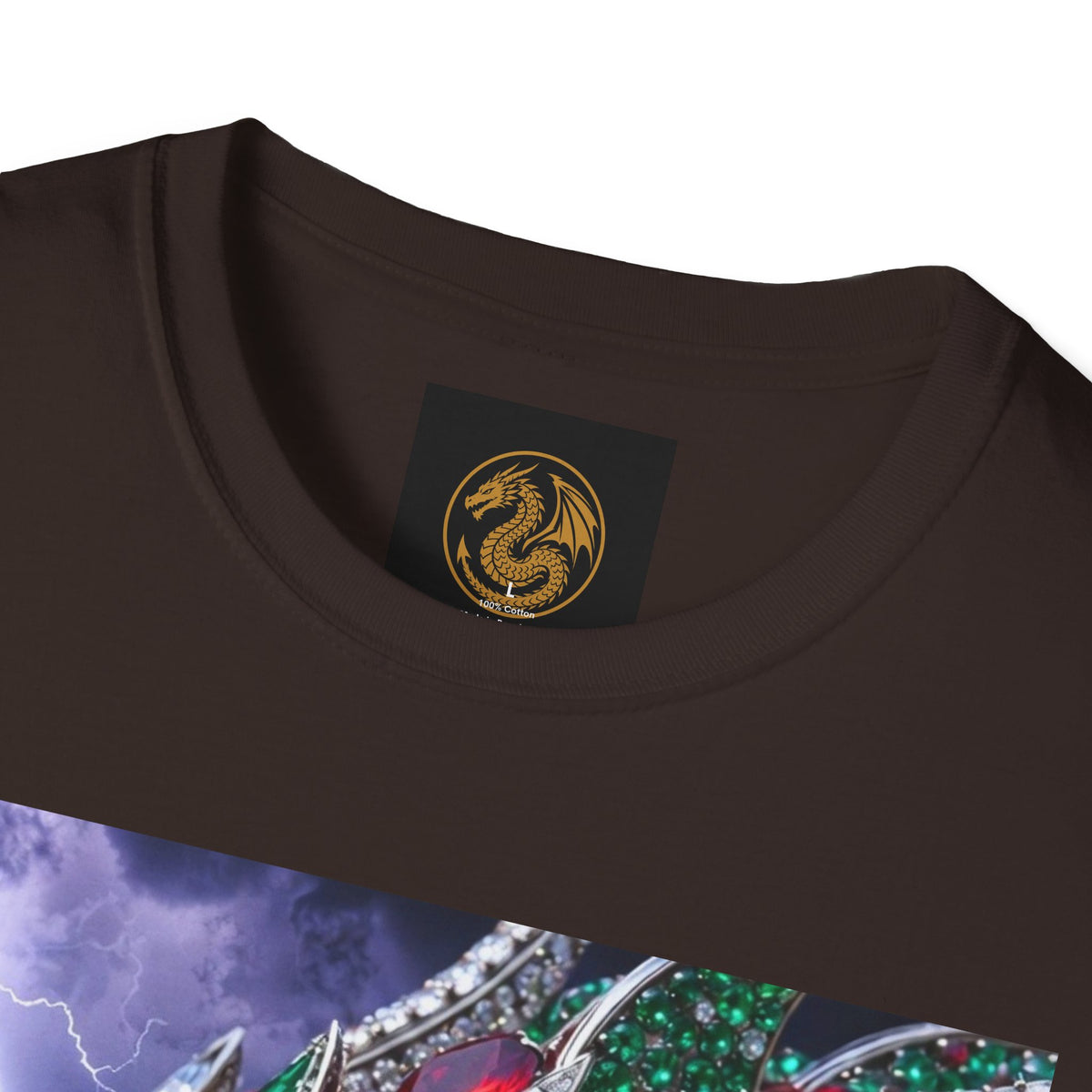 Electric Dragon Graphic T-Shirt