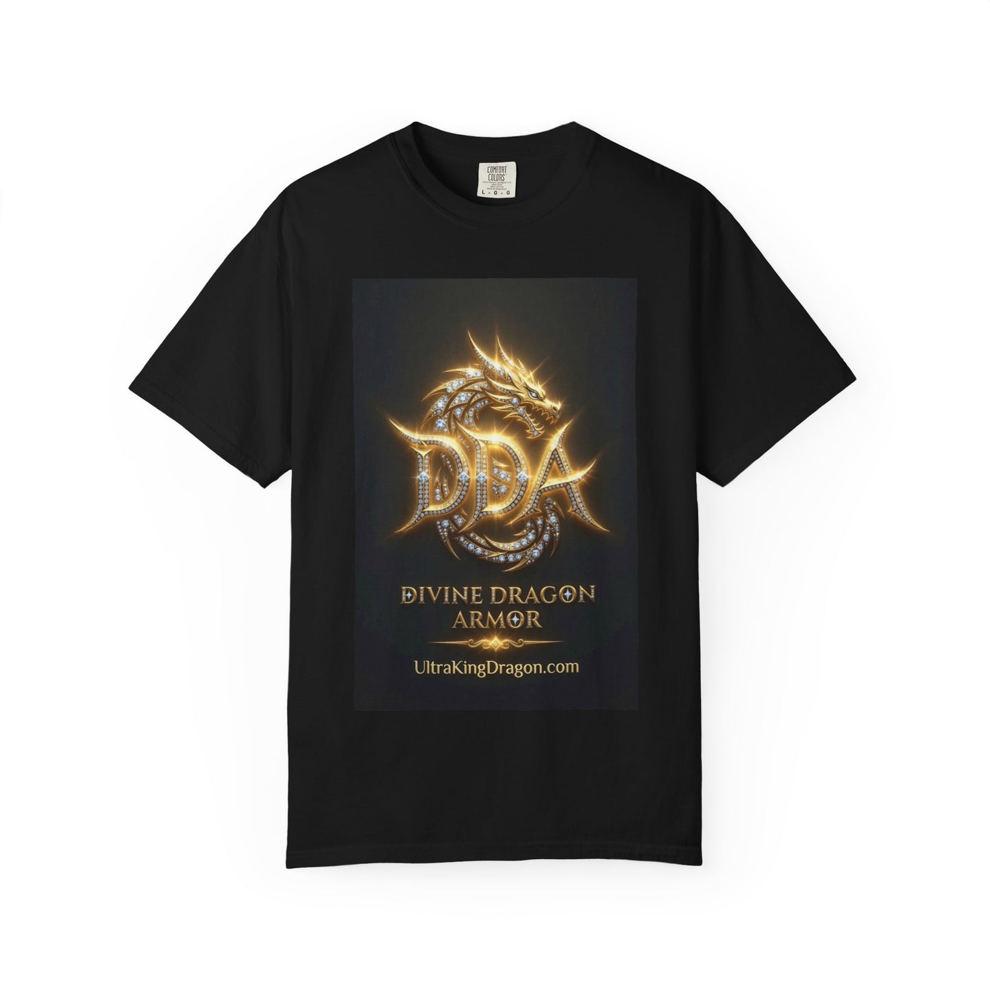 A DIVINE DRAGON ARMOR MEN OR WOMANS Garment-Dyed T-shirt