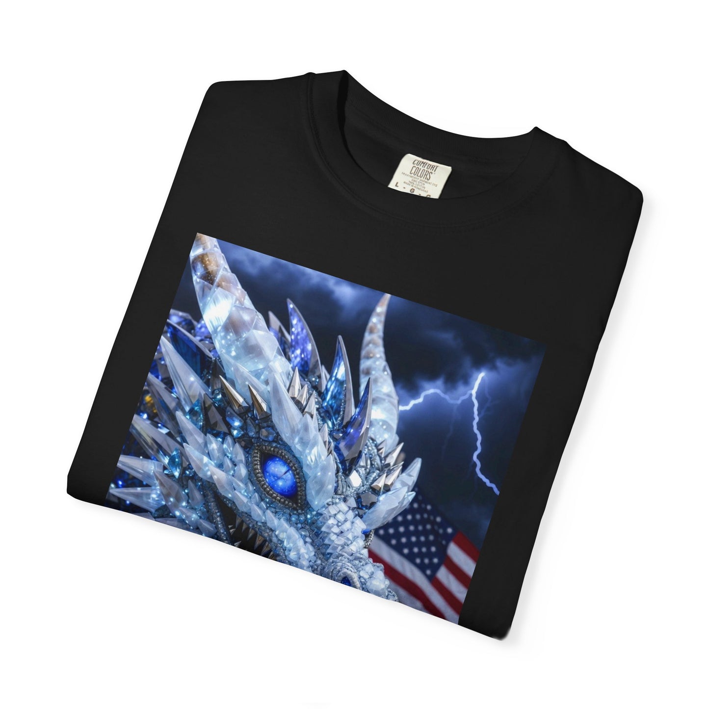 Ice Dragon Military Patriot T-Shirt
