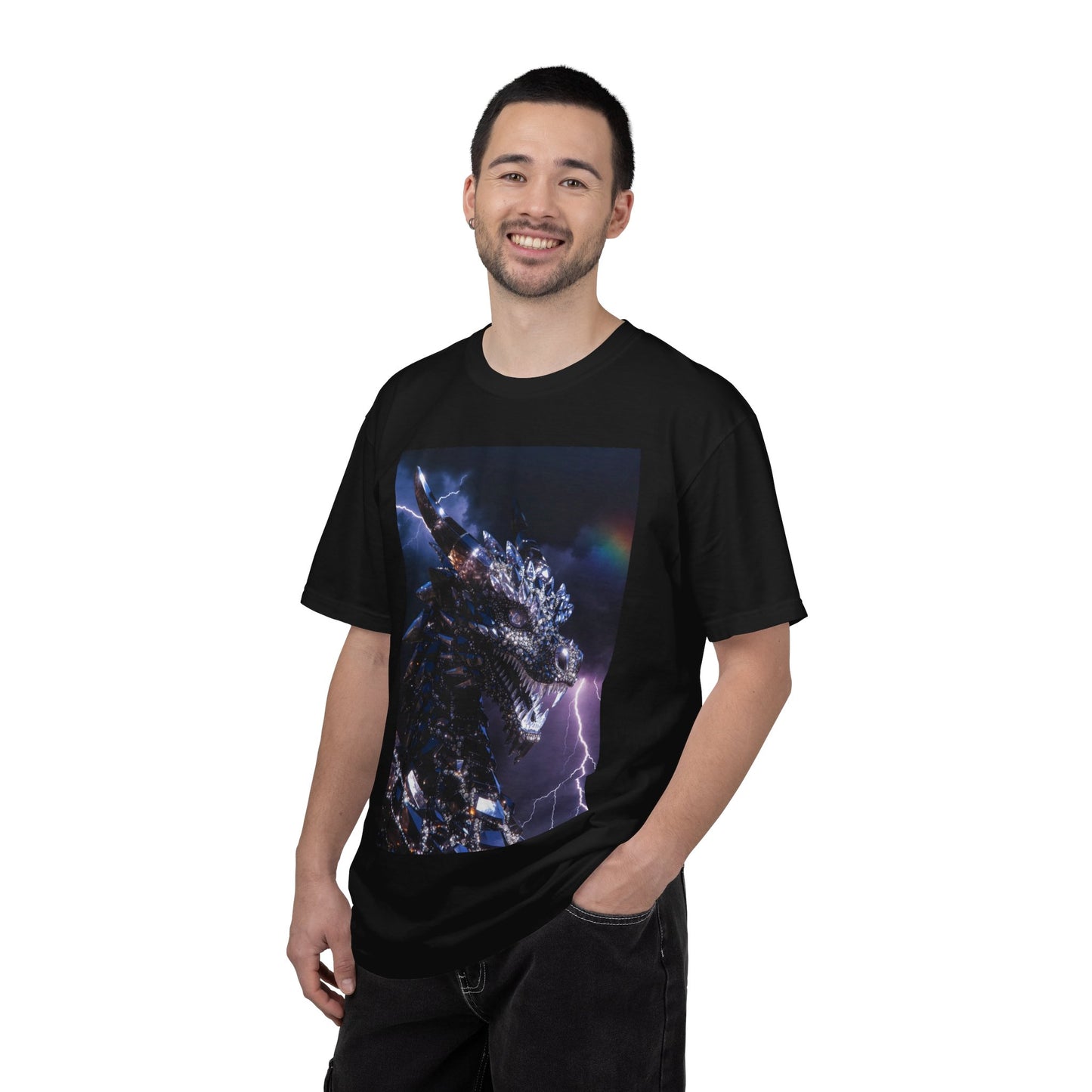 Dragon Lightning T-Shirt — Epic Kaiju Monster Graphic Tee