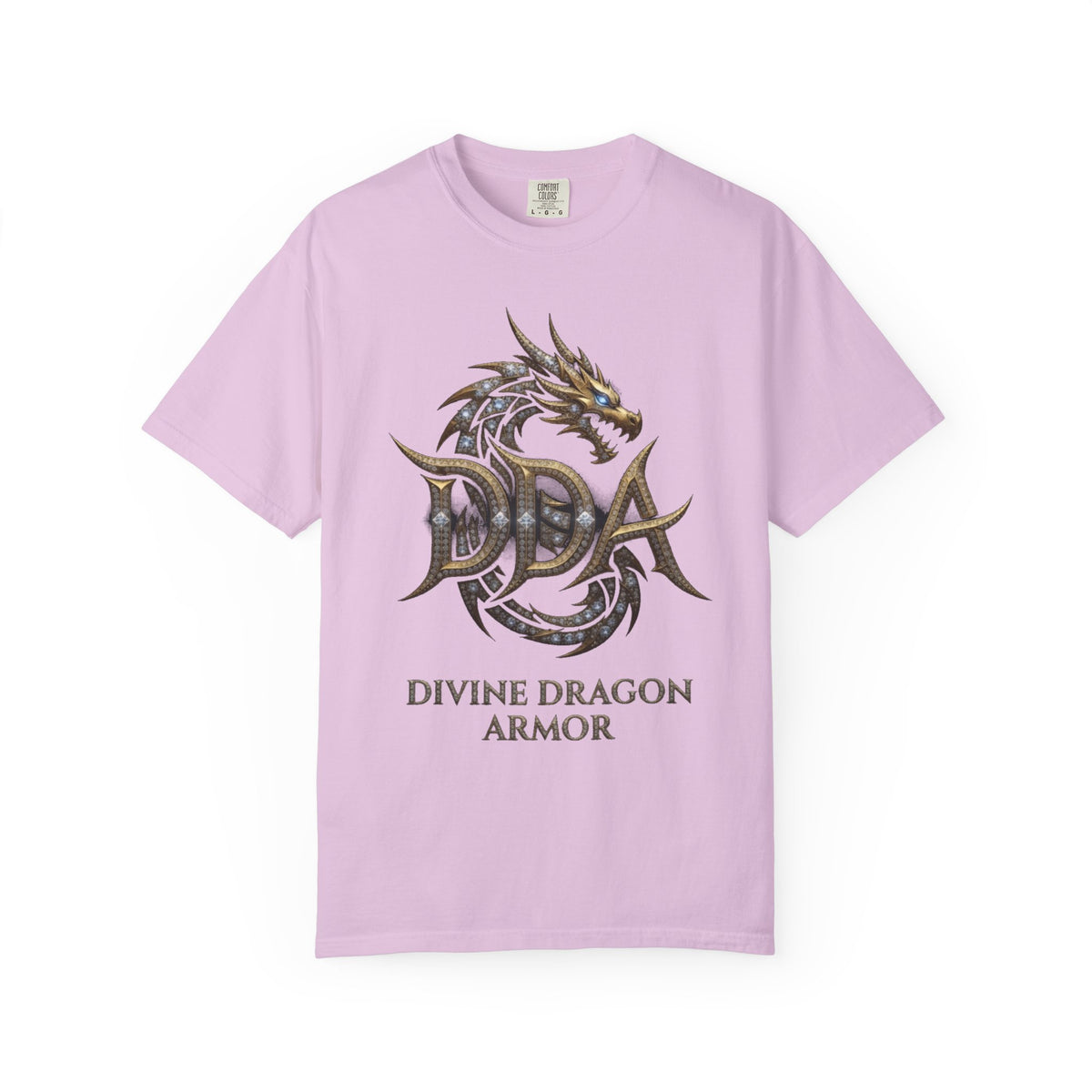 A DIVINE DRAGON ARMOR MEN OR WOMANS Garment-Dyed T-shirt