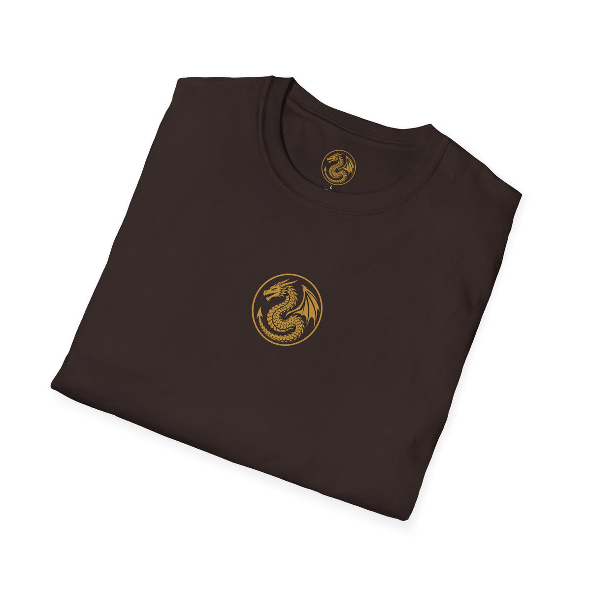 Golden Serpent Symbol T-Shirt