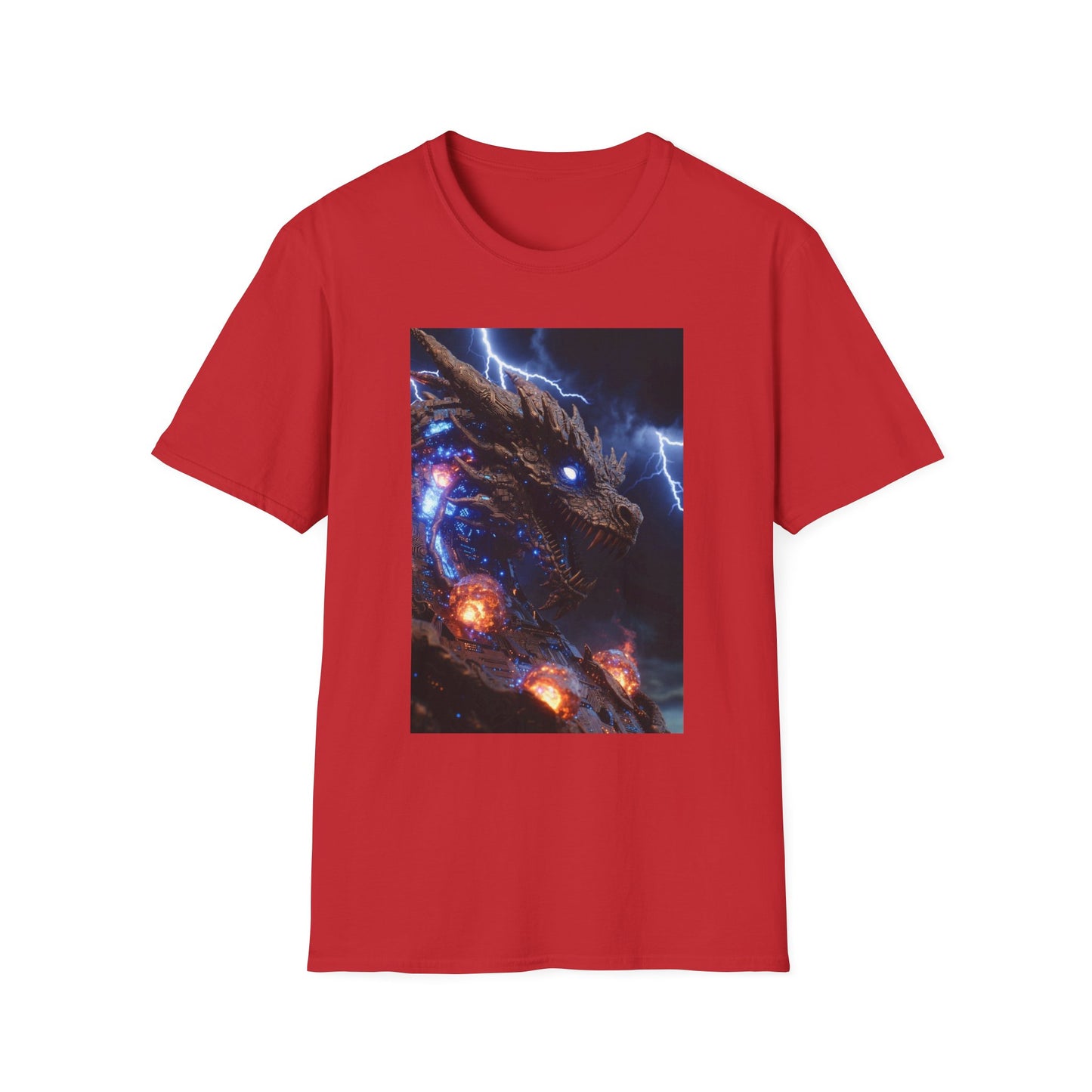 Godzilla Monster Tee — Electric Kaiju Face Graphic T-Shirt