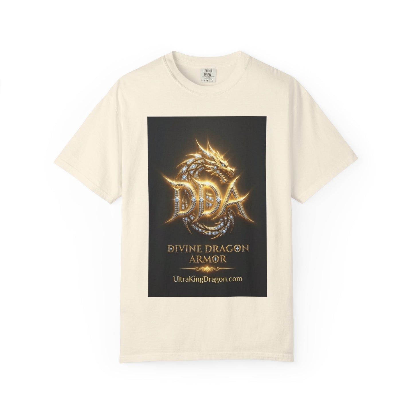 A DIVINE DRAGON ARMOR MEN OR WOMANS Garment-Dyed T-shirt